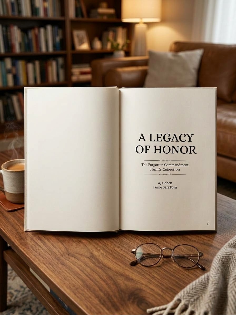 Interior page of A Legacy of Honor